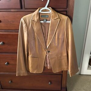 Banana Republic Women’s Leather Jacket - Size 4